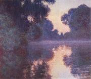 Claude Monet Arm of the Seine near Giverny at Sunrise oil painting artist